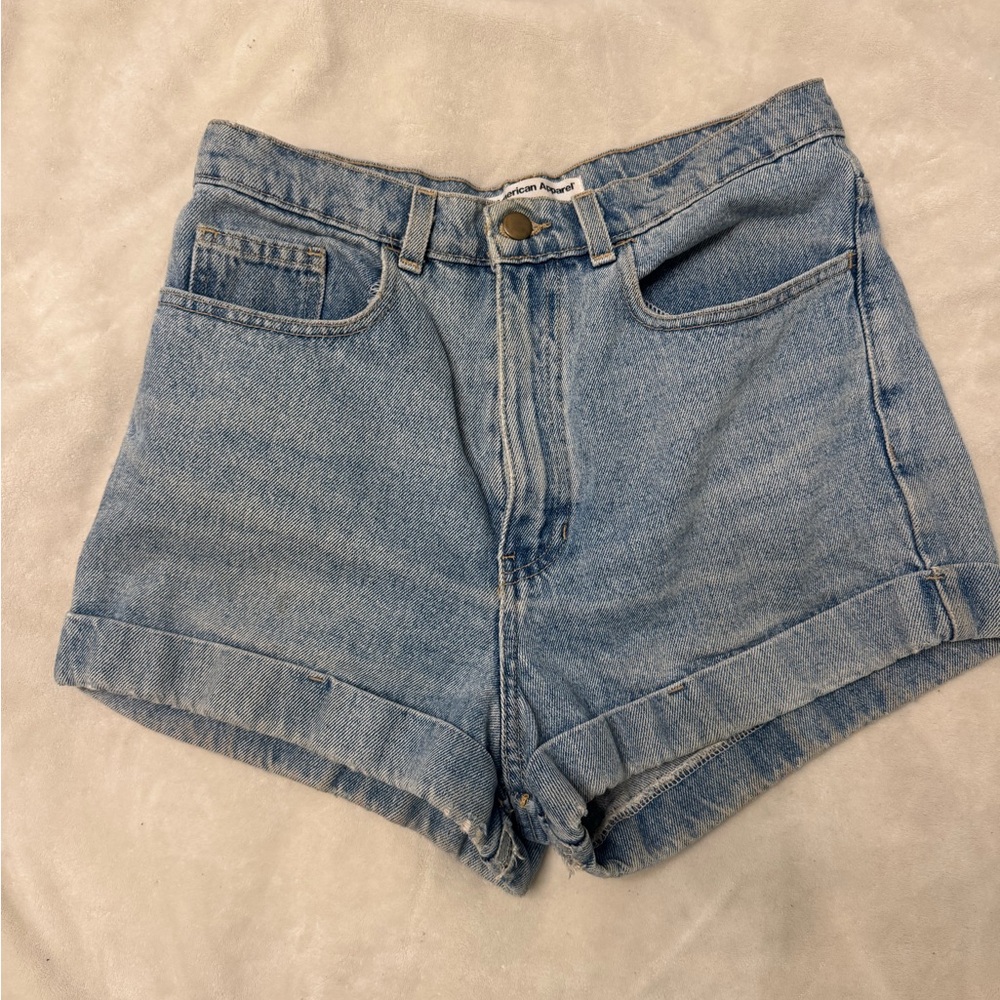 American Apparel Denim Blue Women's Shorts